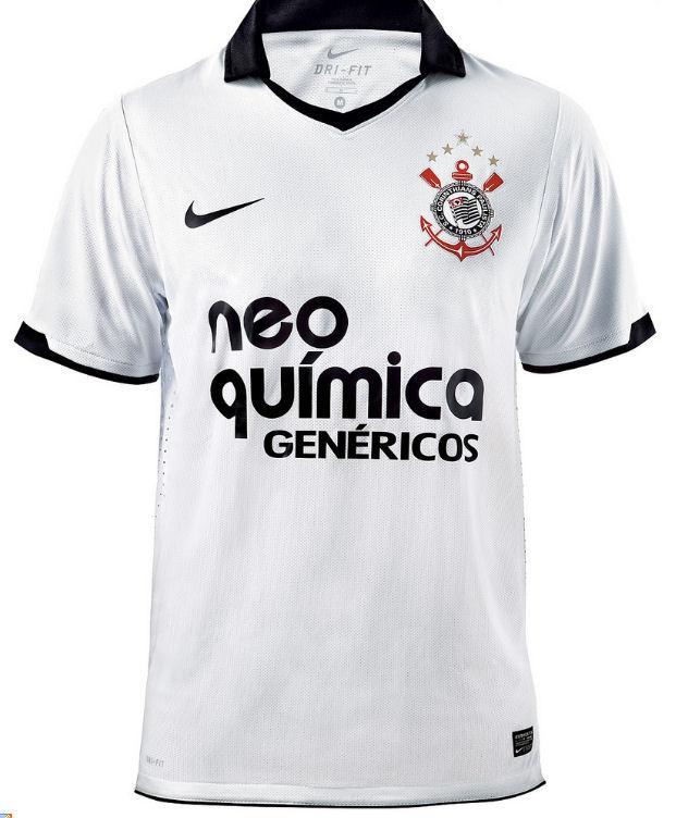 Foto 2011-12 Corinthians Home Nike Football Shirt