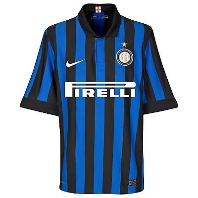 Foto 2011-12 Inter Milan Home Nike Football Shirt
