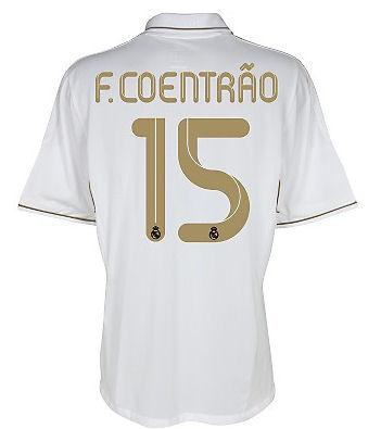 Foto 2011-12 Real Madrid Home Shirt (F. Coentrao 15)