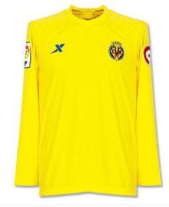 Foto 2011-12 Villarreal Long Sleeve Home Football Shirt