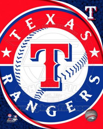 Foto 2011 Texas Rangers Team Logo - Laminas