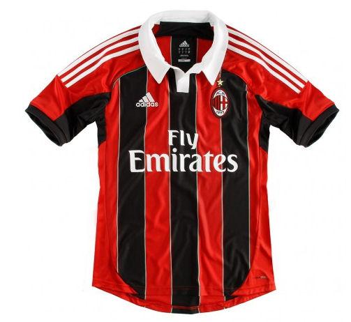 Foto 2012-13 AC Milan Adidas Home Football Shirt