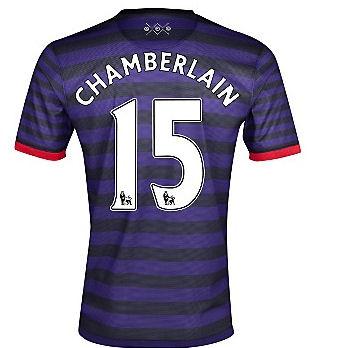 Foto 2012-13 Arsenal Nike Away Shirt (Chamberlain 15) - Kids