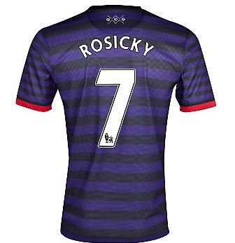 Foto 2012-13 Arsenal Nike Away Shirt (Rosicky 7) - Kids