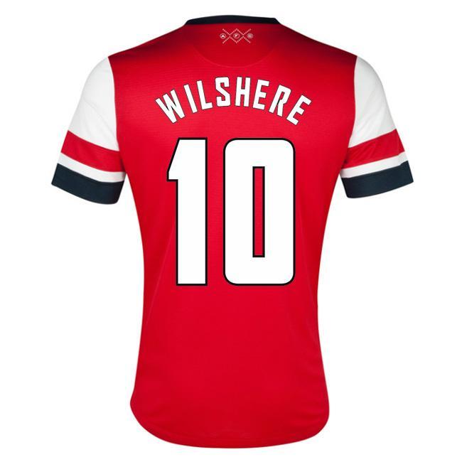 Foto 2012-13 Arsenal UCL Home Shirt (Wilshere 10)