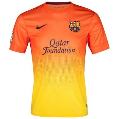 Foto 2012-13 Barcelona Nike Away Football Shirt