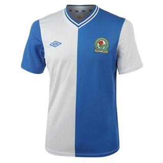 Foto 2012-13 Blackburn Home Umbro Football Shirt (Kids)