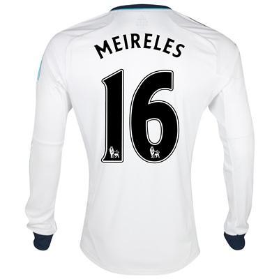 Foto 2012-13 Chelsea Long Sleeve Away Shirt (Meireles 16)