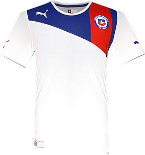 Foto 2012-13 Chile Puma Away Football Shirt