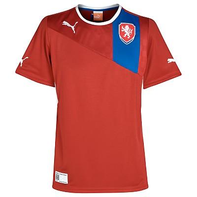 Foto 2012-13 Czech Republic Puma Home Football Shirt