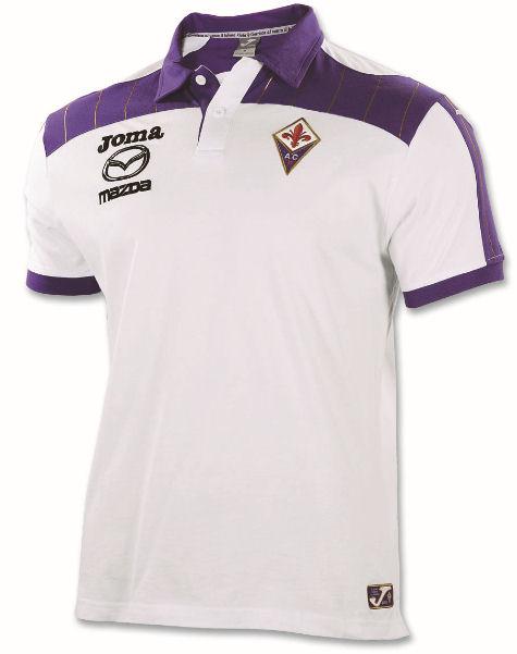 Foto 2012-13 Fiorentina Joma Polo Shirt (White)