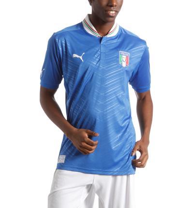Foto 2012-13 Italy Authentic Home Football Shirt