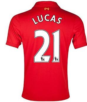 Foto 2012-13 Liverpool Home Shirt (Leiva 21) - Kids