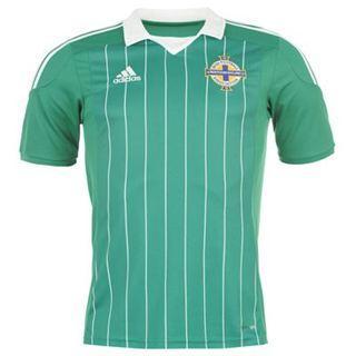 Foto 2012-13 Northern Ireland Adidas Home Football Shirt