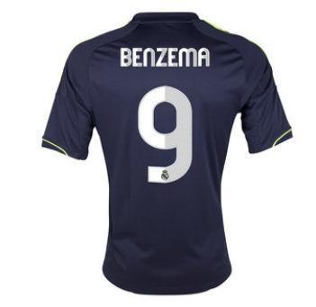 Foto 2012-13 Real Madrid Away Shirt (Benzema 9)