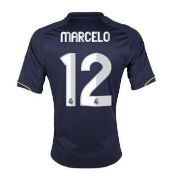 Foto 2012-13 Real Madrid Away Shirt (Marcelo 12)