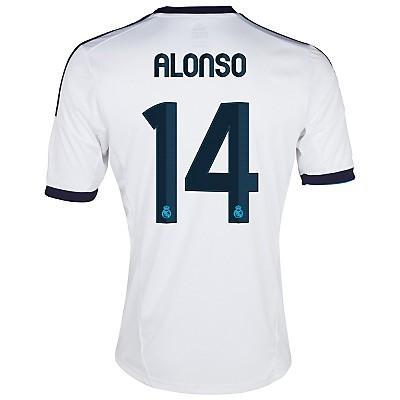 Foto 2012-13 Real Madrid Home Shirt (Alonso 14) - Kids