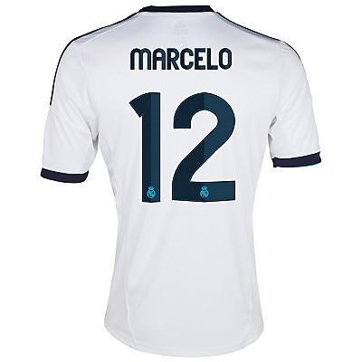 Foto 2012-13 Real Madrid Home Shirt (Marcelo 12) - Kids