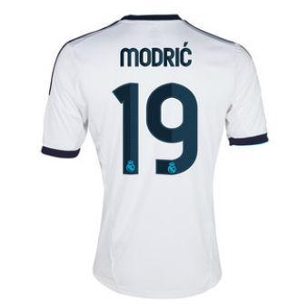 Foto 2012-13 Real Madrid Home Shirt (Modric 19) - Kids