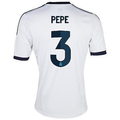 Foto 2012-13 Real Madrid Home Shirt (Pepe 3) - Kids