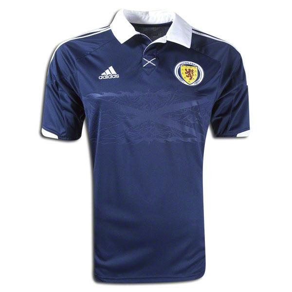 Foto 2012-13 Scotland Adidas Home Football Shirt