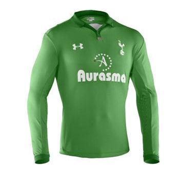 Foto 2012-13 Tottenham Away Goalkeeper Shirt (Green)