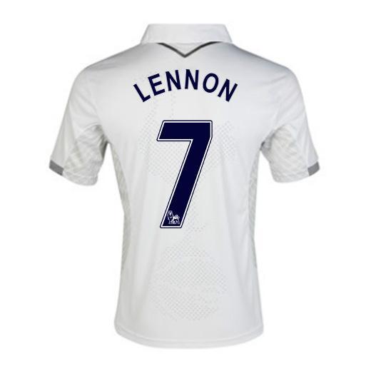Foto 2012-13 Tottenham Home Shirt (Lennon 7)