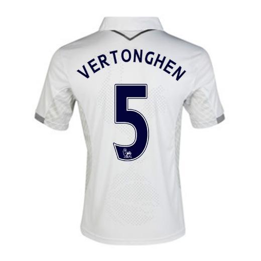 Foto 2012-13 Tottenham Home Shirt (Vertonghen 5) - Kids