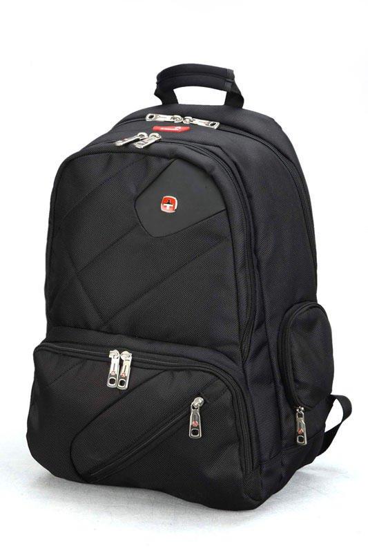Foto 2012 nuevo wenger swissgear s008 morral del negro del ordenador portátil del cuaderno de 15 pulgadas