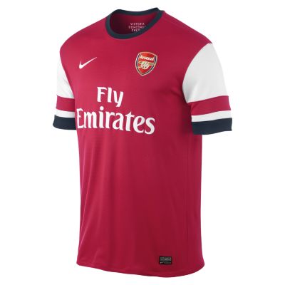 Foto 2012/13 Arsenal Replica Short-Sleeve Camiseta de fútbol - Hombre - Rojo - L