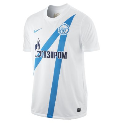 Foto 2012/13 FC Zenit Replica de manga corta Camiseta de fútbol - Hombre - Blanco - XL