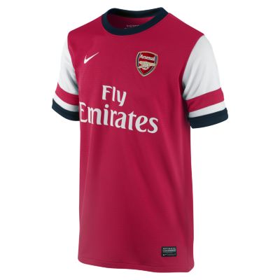 Foto 2012/2013 Arsenal Replica Short-Sleeve Camiseta de fútbol - Chicos (8 a 15 años) - Rojo - L
