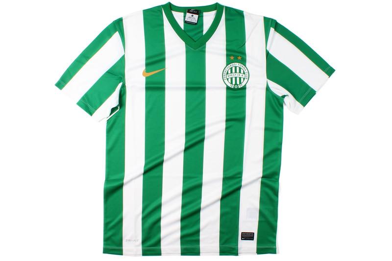 Foto 2013-14 Ferencvaros Home Nike Football Shirt