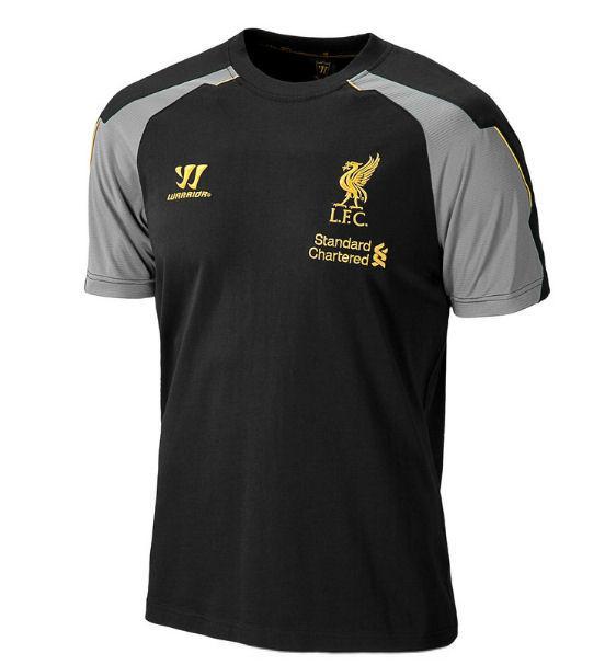 Foto 2013-14 Liverpool Warrior Cotton T-Shirt (Black)
