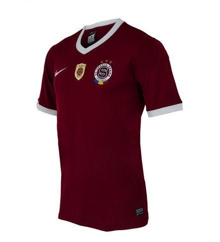 Foto 2013-14 Sparta Prague Home Nike Football Shirt