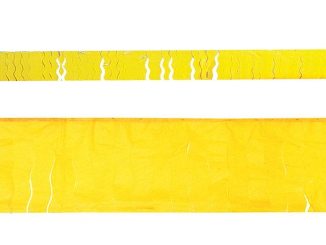 Foto 25 mtrs. flecos papel seda amarillo