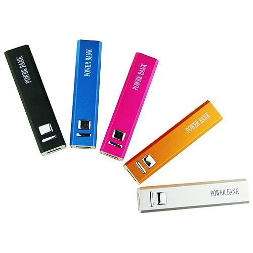Foto 2600mAh Power Bank External Backup Battery Charger for iPhone/HTC/MP3/Camera/GPS