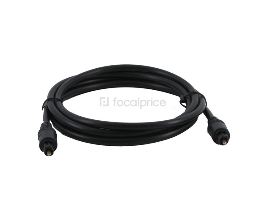 Foto 2m/6.0ft Optical Cable Digital Fiber Audio (Negro)