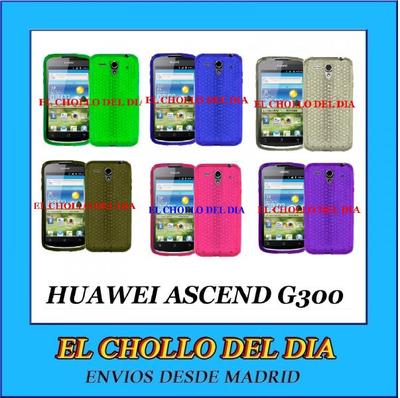 Foto 2x Fundas Gel Huawei Ascend G300 (elige Color) 100% Calidad