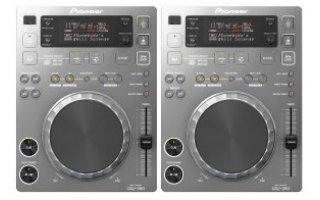 Foto (2x) Pioneer CDJ 350 Plata