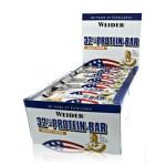 Foto 32% Protein Bars - 24 x 60gr Cookies and Cream Weider