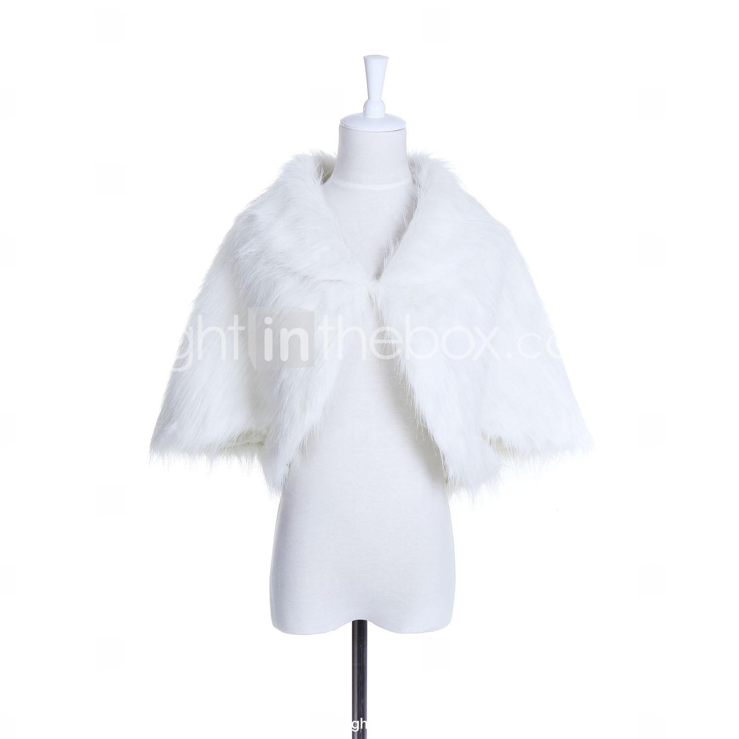 Foto 3/4 manga de piel sintética de noche / Casual Abrigo / chaqueta (más colores)