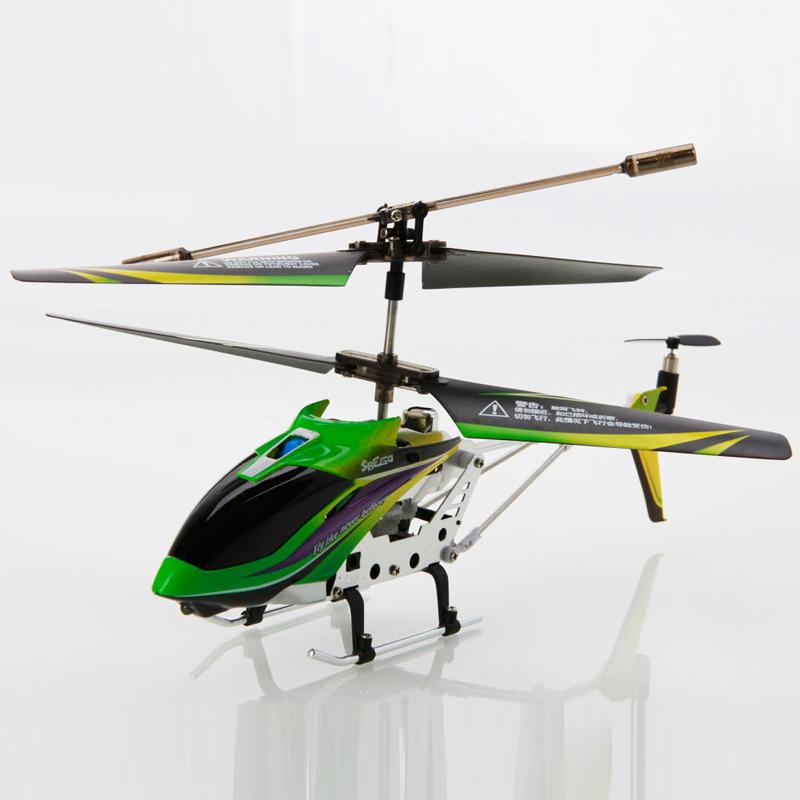 Foto 3.5 CH Infrared Remote Control RC Helicopter with Gyro Green