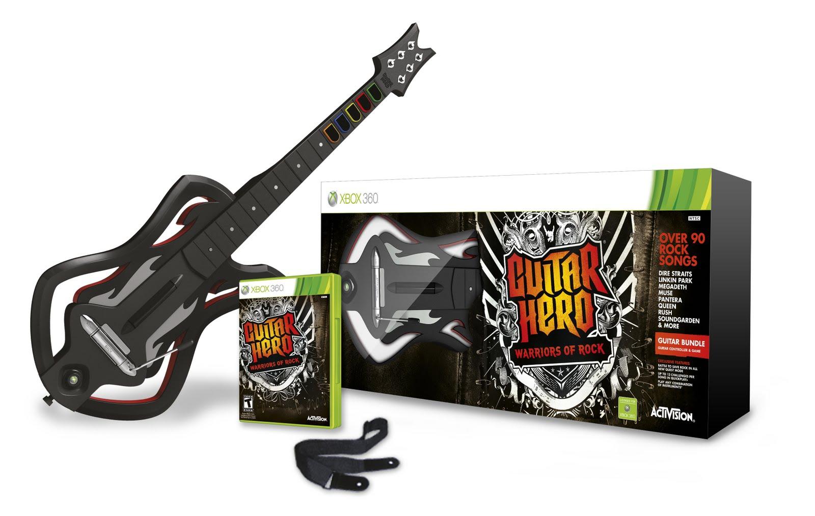 Foto 360 Guitar Hero 6 Warriors OF Rock Bundle