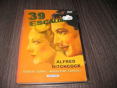 Foto 39 Escalones Dvd Alfred Hitchcock Robert Donat Madeleine Carroll