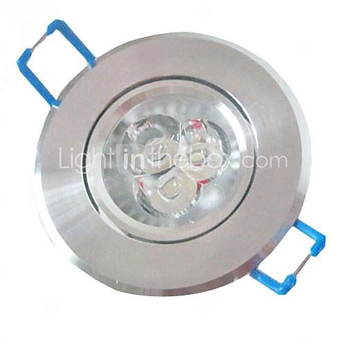 Foto 3W LED de luz de techo con 3 indicadores LED (Ronda diseñado)