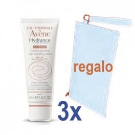 Foto 3x avene hydrance ligera uv spf 20 40ml + crunch bag