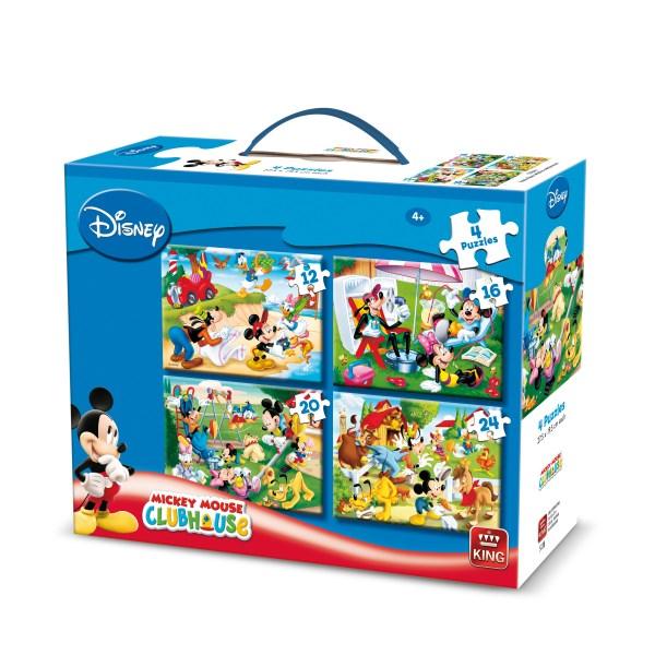 Foto 4 Mickey Mouse Clubhouse Puzzles (12-24 Pieces)