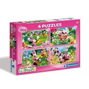 Foto 4 Puzzles Minnie Mouse