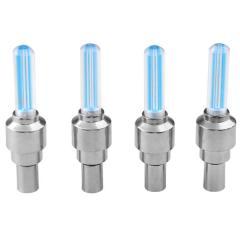 Foto 4 x tapa válvula lámpara luz flash led bicicleta motocicleta moto coch